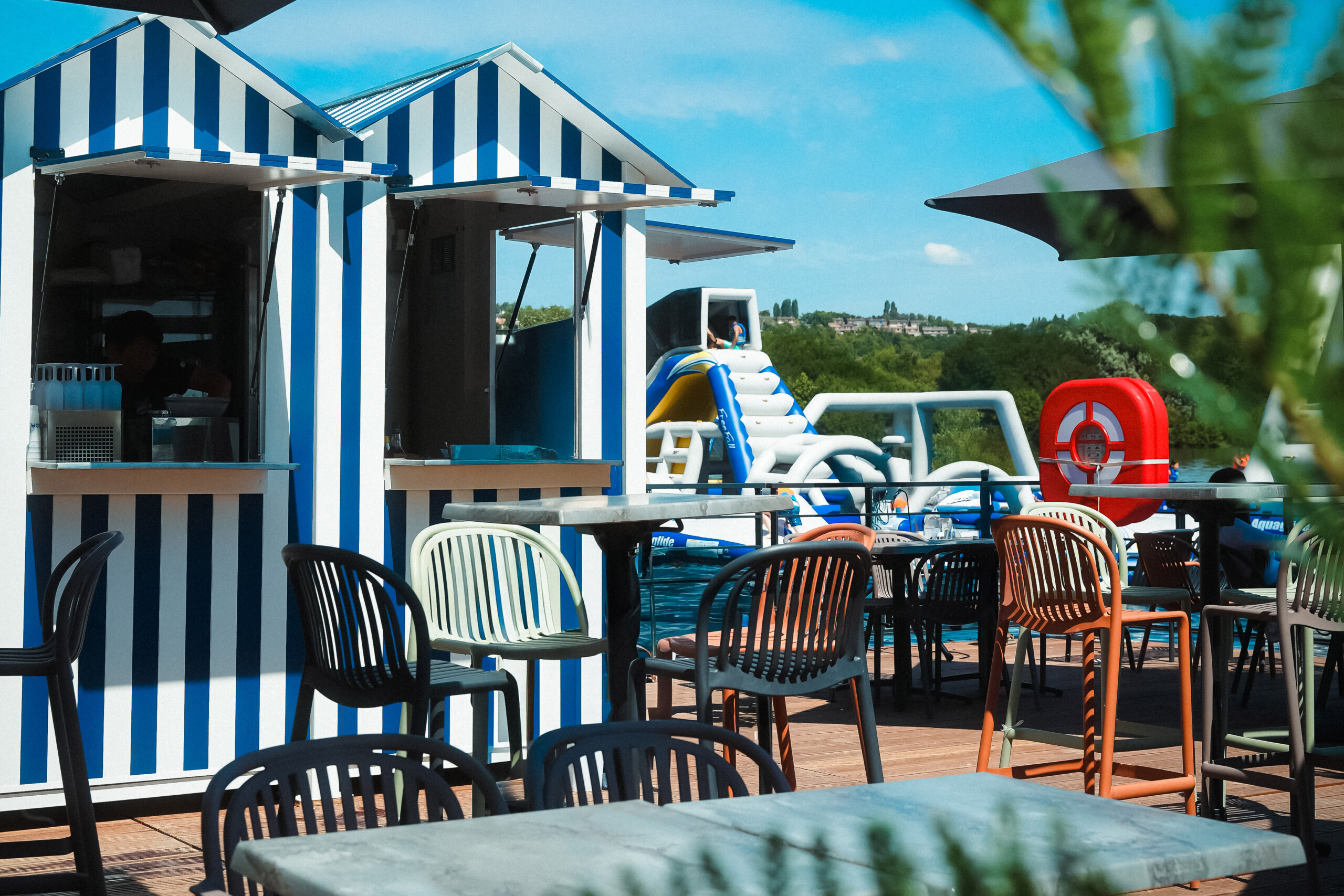 Terrasse Flottante - Projet X Aquapark